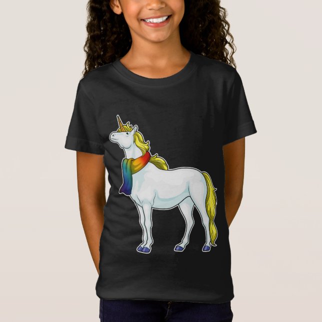 Camiseta Unicorn Scarf (Frente)