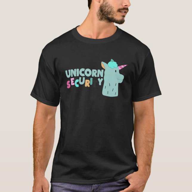 Camiseta Unicorn Security Blue Unicorn Figurume 2021 (Frente)