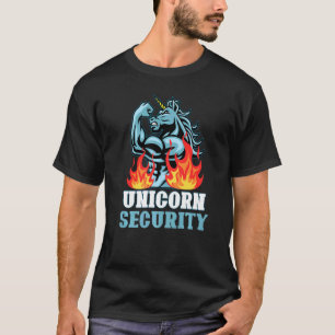 Camiseta Unicorn Security Unicorns Rainbow Graphic