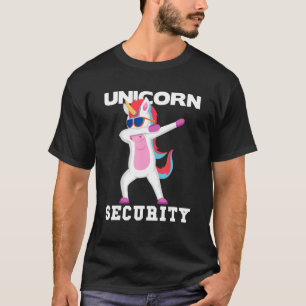 Camiseta Unicorn Security Vestindo Vidro para Unicorn Love