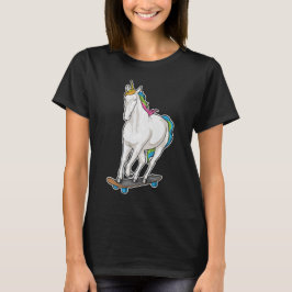 Camiseta Unicorn Skater Skateboard