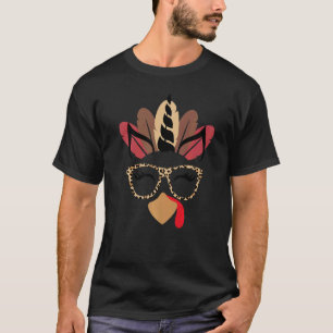 Camiseta Unicorn Turquia Enfrenta Obrigado de Óculos-Leopar