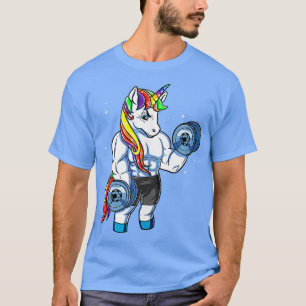 Camiseta Unicorn Weising Rainbow Unicorn Gym Women