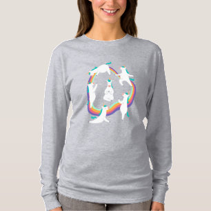 Camiseta Unicorn Yoga Poses