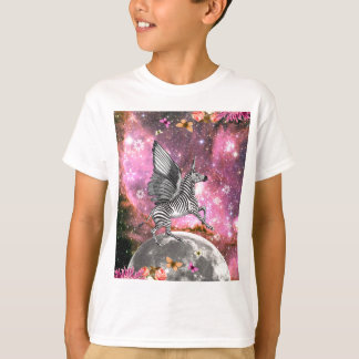 Camiseta Unicorn Zebra Pegasus