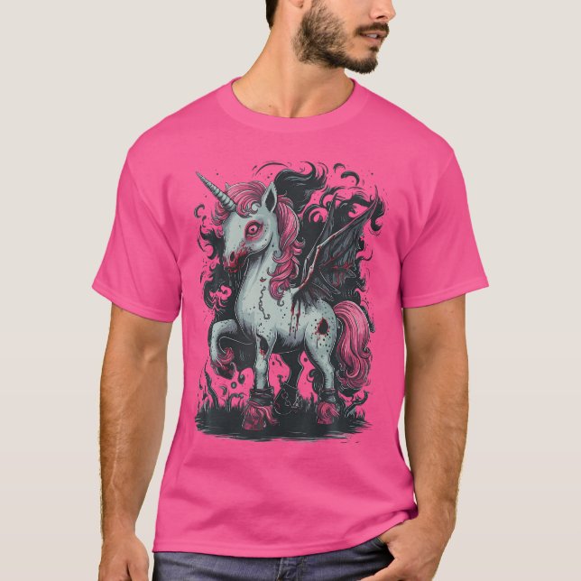 Camiseta Unicorn Zombie (Frente)