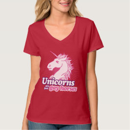 CAMISETA UNICÓRNES SÃO APENAS CAVALOS GAYS