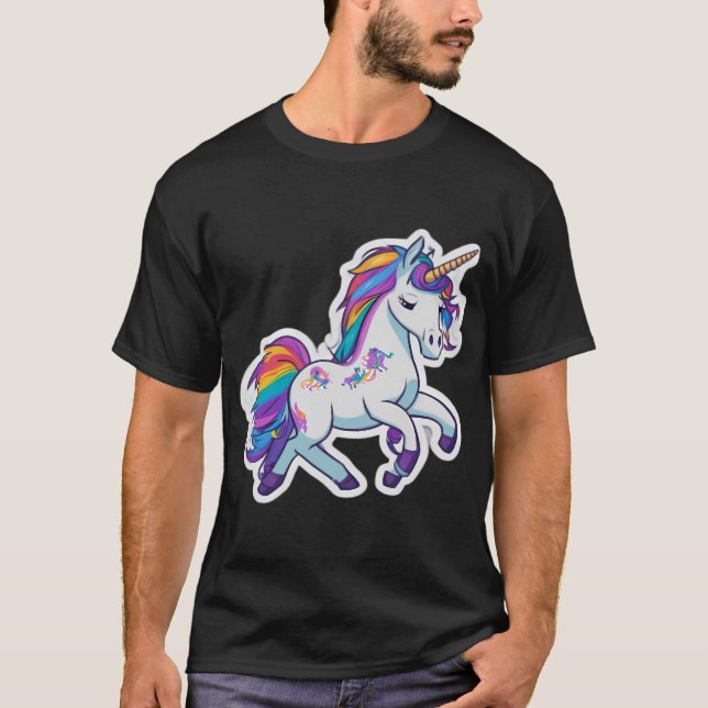 Camiseta unicórnio (Frente)