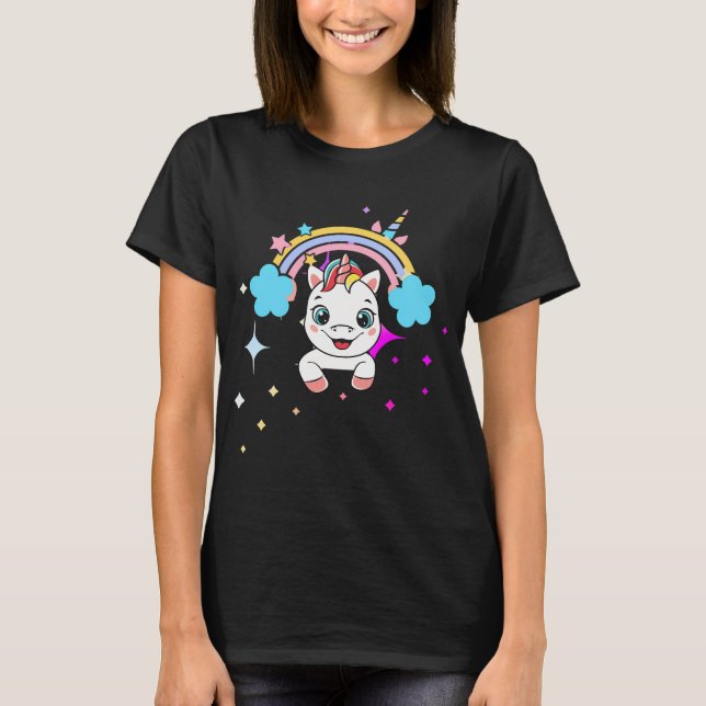 Camiseta unicórnio (Frente)