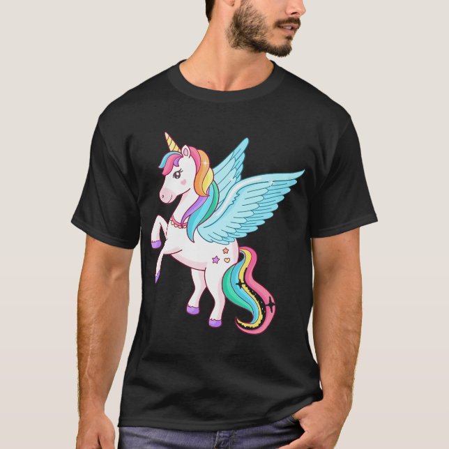 Camiseta unicórnio (Frente)