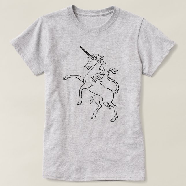 Camiseta Unicórnio (Frente do Design)