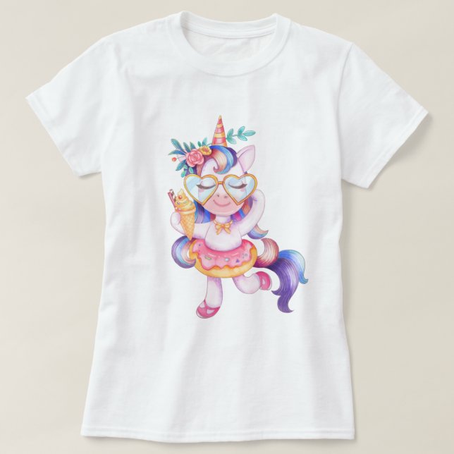 Camiseta Unicórnio (Frente do Design)