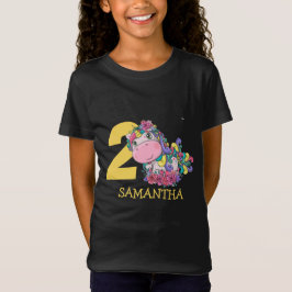 Camiseta Unicórnio  2º aniversário