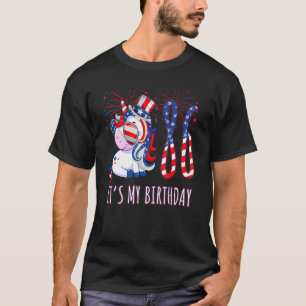 Camiseta Unicórnio 86. Aniversário 4 De Julho Ano Novo 86