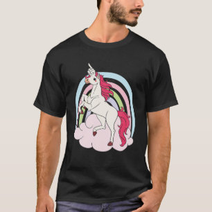Camiseta Unicórnio Adulto, Corno de Dedo Médio