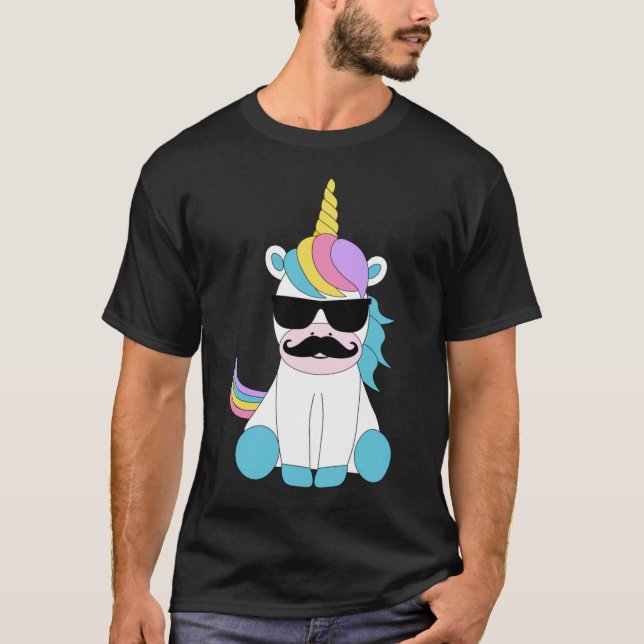 Camiseta Unicórnio Bastante Com Bastardo (Frente)