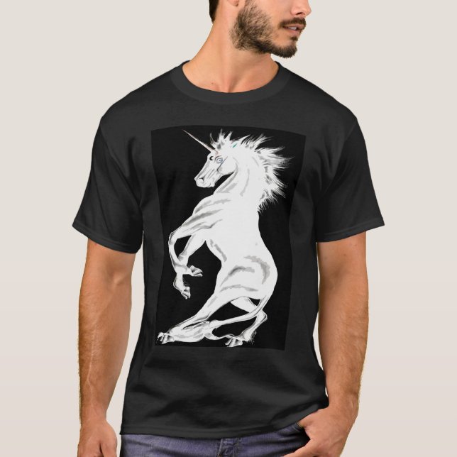 Camiseta Unicórnio branco (Frente)