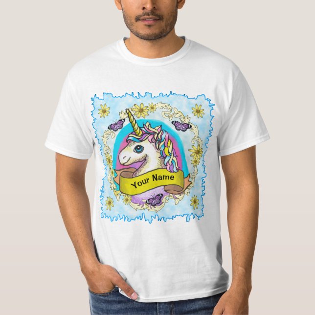Camiseta Unicórnio Caprichoso (Frente)
