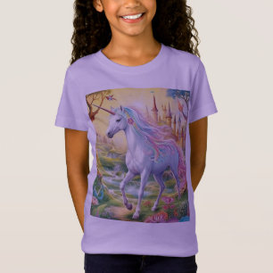 Camiseta Unicórnio Colorido