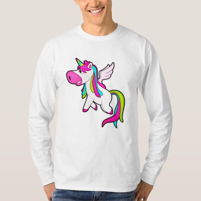 Camiseta Unicórnio com Asas (Frente)