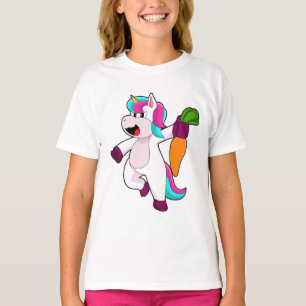 Camiseta Unicórnio com Cenoura