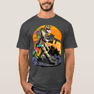 Camiseta Unicórnio Com Uma Lover De Unicórnio Engraçado