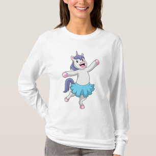 Camiseta Unicórnio como Ballerina no Balé