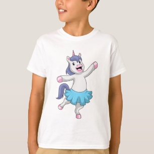 Camiseta Unicórnio como Ballerina no Balé