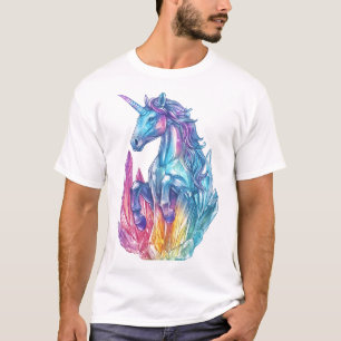 Camiseta Unicórnio da Caverna do Cristal Mágico (1)