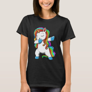 Camiseta Unicórnio Dab-Ttastic - Unicórnio Engraçado Dabbin