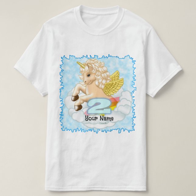 Camiseta Unicórnio de anos Zazzle Brasil