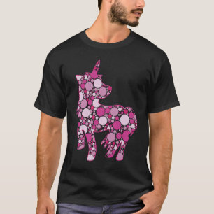 Camiseta Unicórnio de Bolinhas Dia Internacional das Bolinh