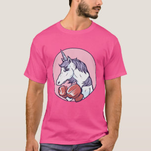 Camiseta Unicórnio de Boxe