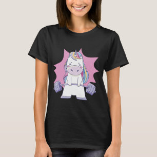 Camiseta Unicórnio de Ginásio de Treino