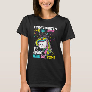 Camiseta Unicórnio De Graduação Do Jardim De Infância No Úl