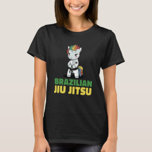 Camiseta Unicórnio de Jiu Jitsu Brasileiro e Grappling