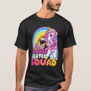 Camiseta Unicórnio de Passar Fio no Jardim de Infância Equi