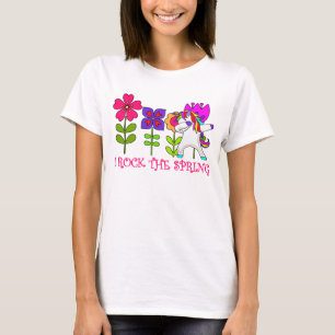 Camiseta Unicórnio de toque ligeiro - rocha de I o