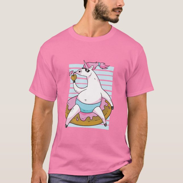 Camiseta Unicórnio de Verão (Frente)