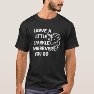 Camiseta Unicórnio deixa um pouco de brilho onde quer que v
