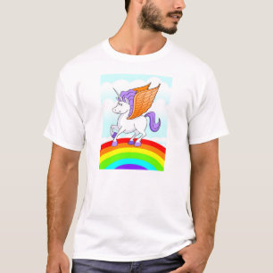 Camiseta Unicórnio do arco-íris