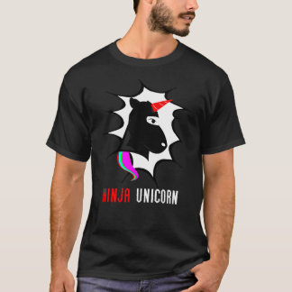 Camiseta unicórnio do ninja