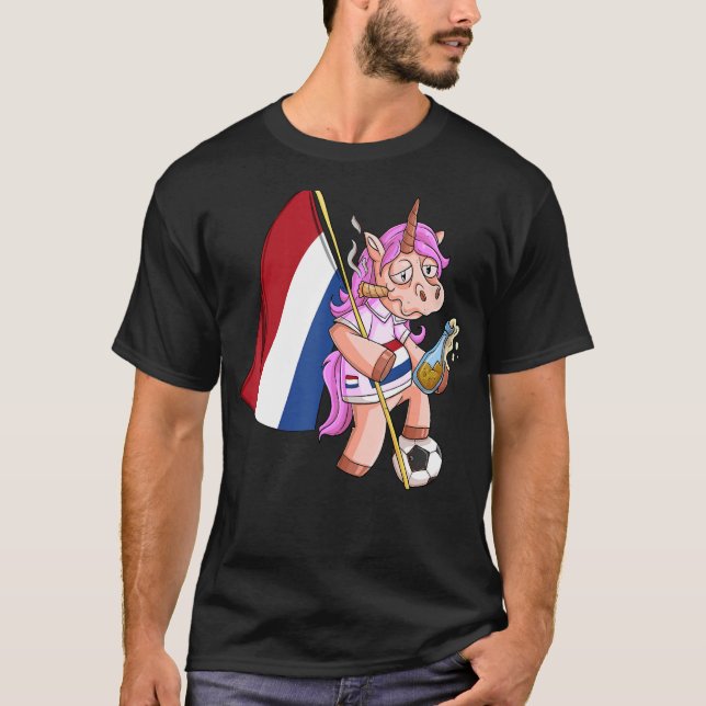 Camiseta Unicórnio do Partido Holandês (Frente)