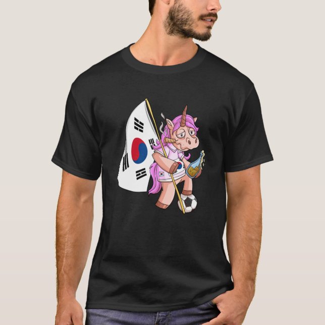 Camiseta Unicórnio do Partido Sul-Coreano (Frente)