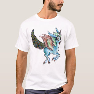Camiseta Unicórnio do pavão