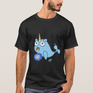 Camiseta Unicórnio Docker de gopher Golang com Kubernetes