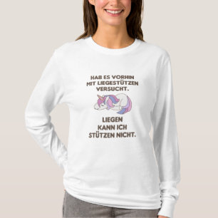 Camiseta Unicórnio Dormindo Engraçado Dizendo Humor De Atle