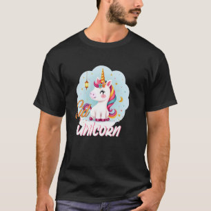 Camiseta Unicórnio Eid Mubarak para crianças e meninas mães