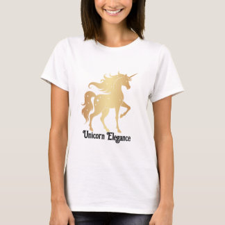Camiseta Unicórnio Elegance T-Shirt A Magia dos Sonhos
