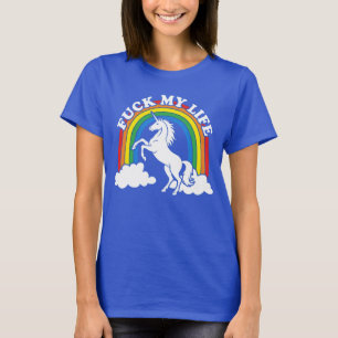 Camiseta Unicórnio Engraçado Amante de Meme Sarcástico Kawa
